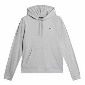 J.Lindeberg Mens ROLAND Hoodie - HIGH RISE J.Lindeberg men's golf clothing