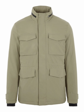 J.Lindeberg Mens Tracer Tech Primaloft Jacket - ARMY GREEN J.Lindeberg men's golf clothing