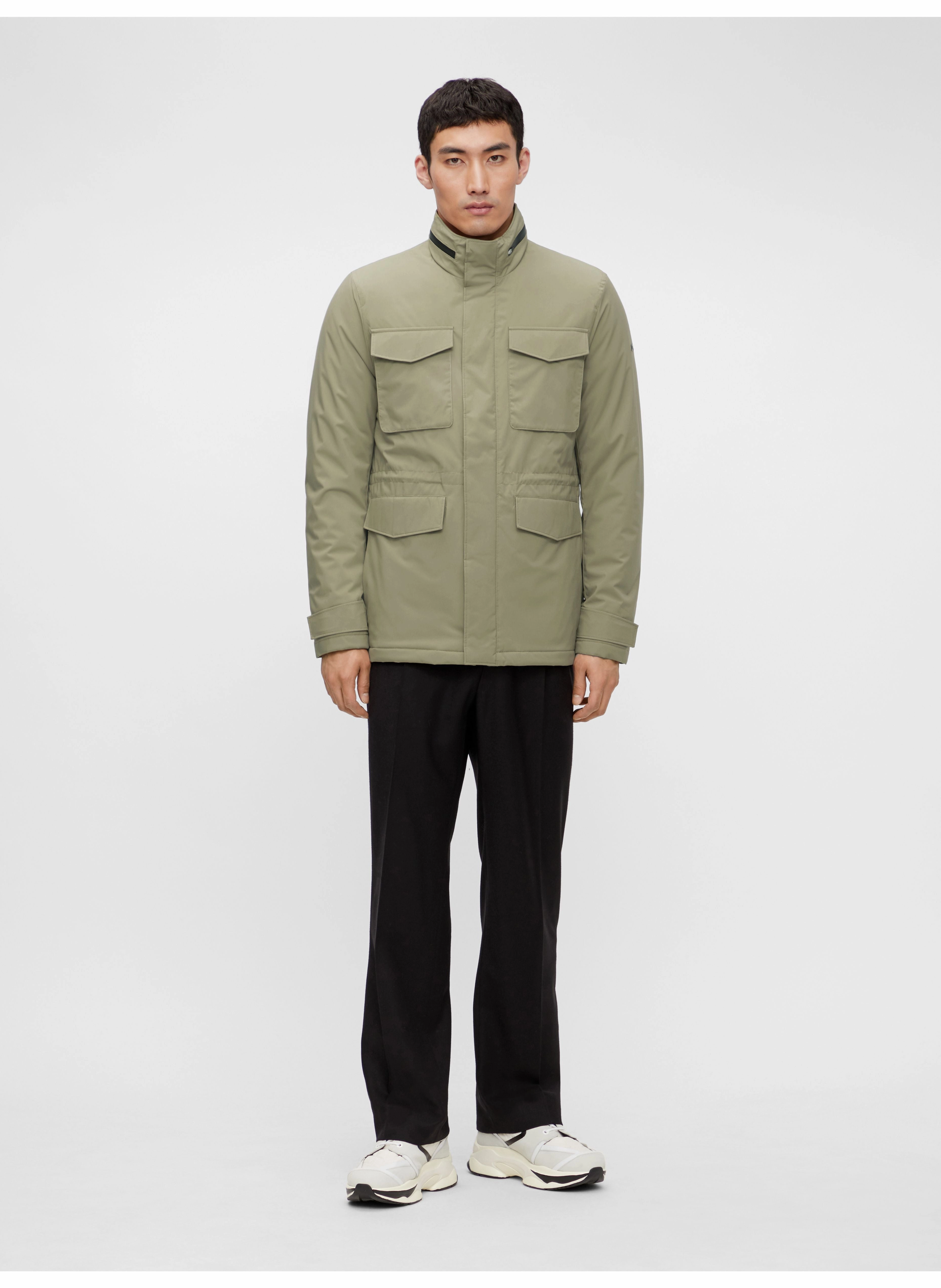 J.Lindeberg Mens Tracer Tech Primaloft Jacket - ARMY GREEN J.Lindeberg Men's Apparel