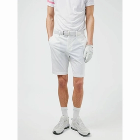 J.Lindeberg Mens Vent Golf Shorts - WHITE J.Lindeberg men's golf clothing