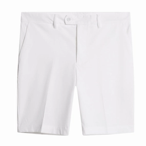 J.Lindeberg Mens Vent Golf Shorts - WHITE J.Lindeberg men's golf clothing