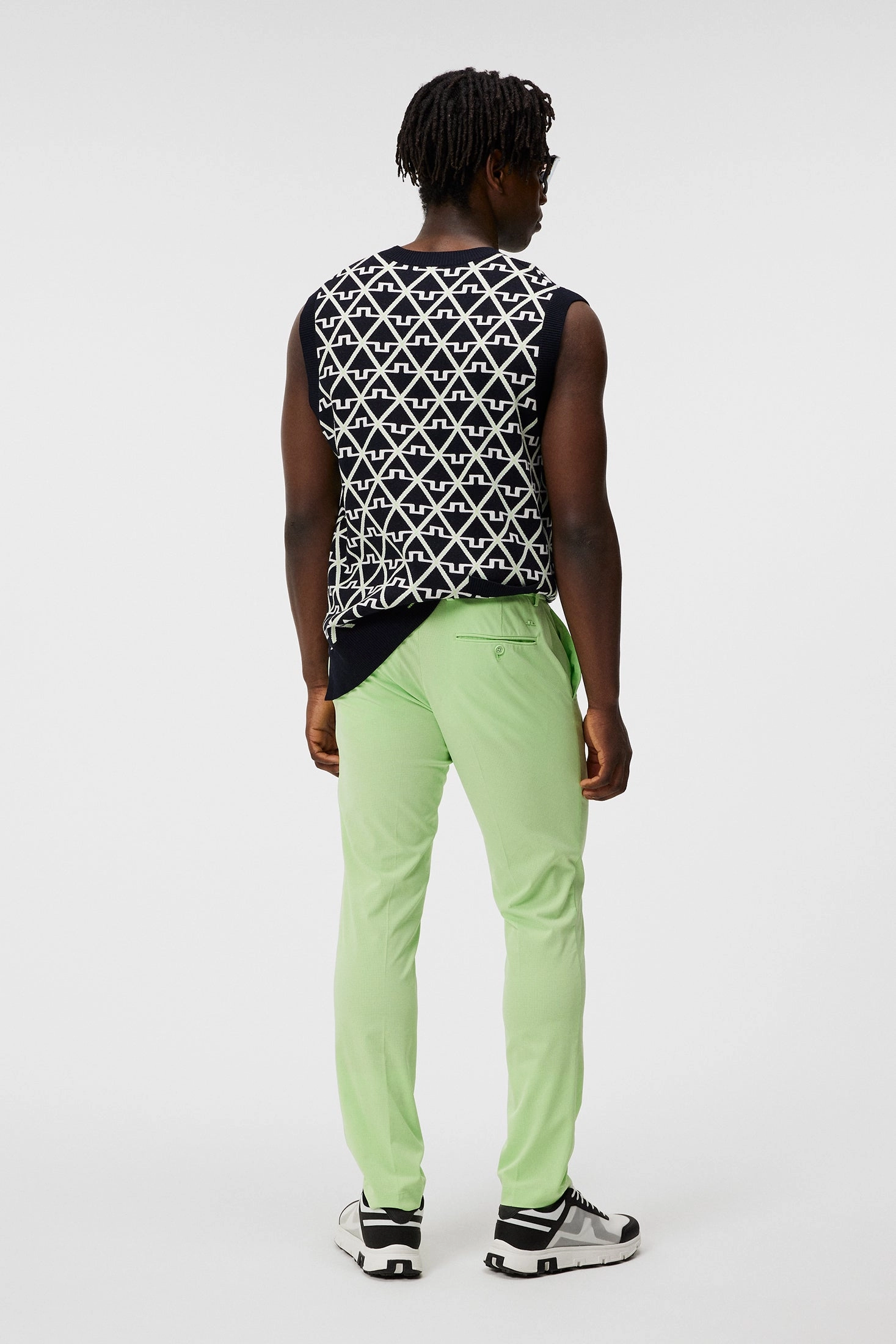 J.Lindeberg Mens Vent Pant - Paradise Green J.Lindeberg Men's Apparel