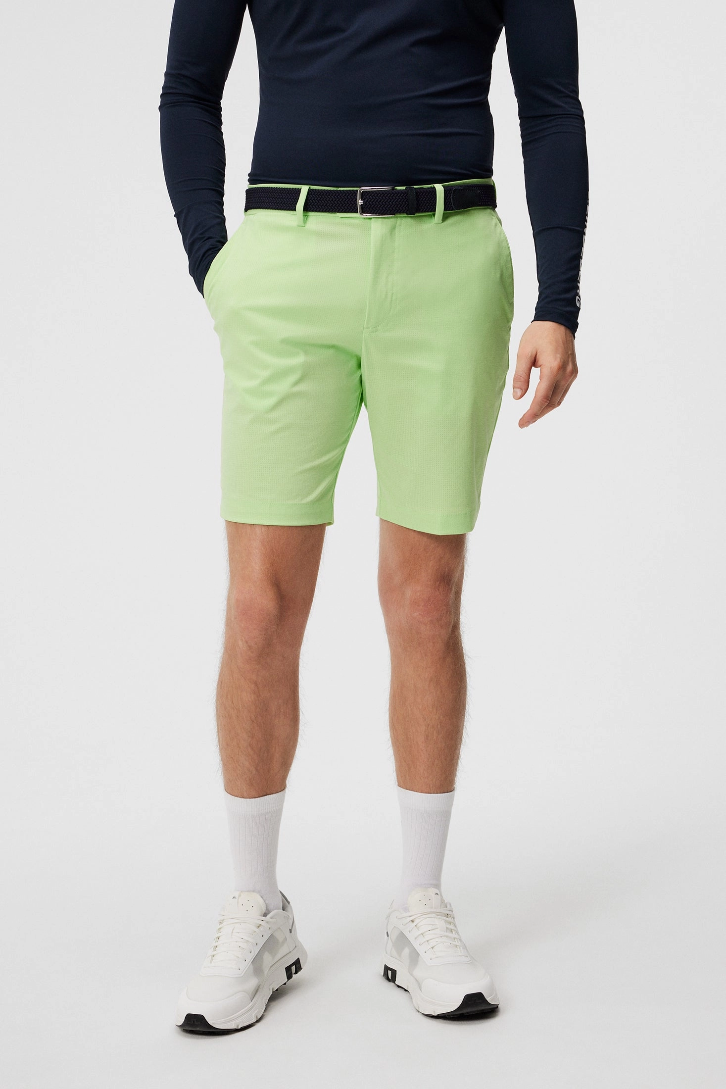 J.Lindeberg Mens Vent Tight Shorts - Paradise Green J.Lindeberg men's golf clothing