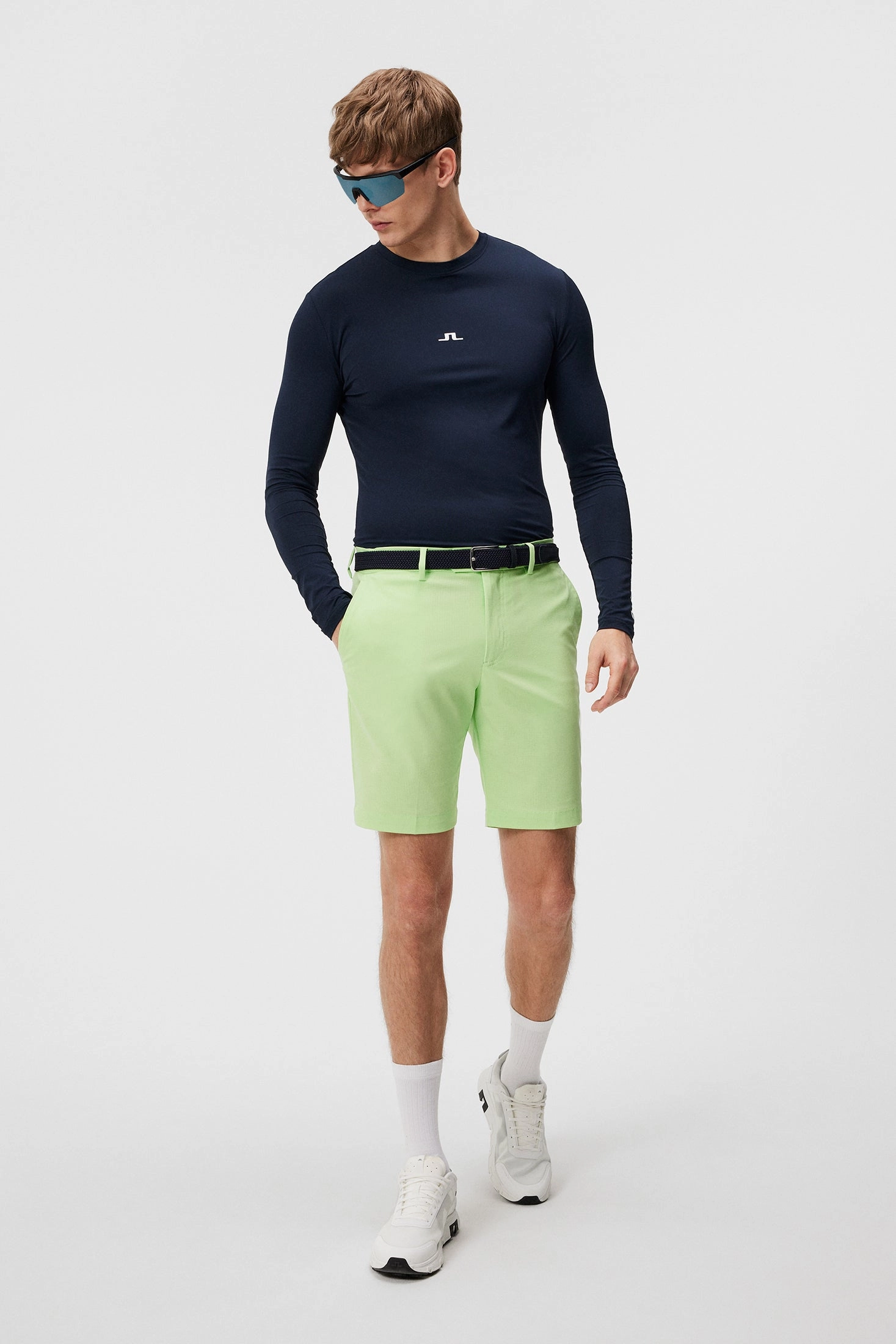 J.Lindeberg Mens Vent Tight Shorts - Paradise Green J.Lindeberg Men's Apparel