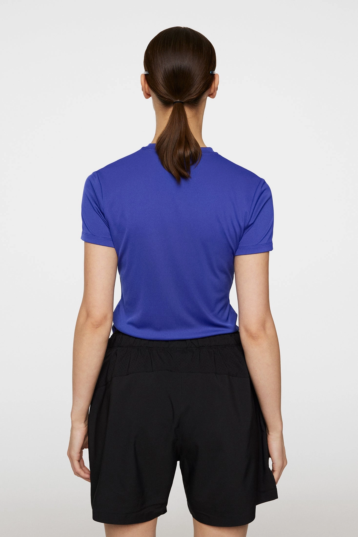 J.Lindeberg Women's ADA T-shirt- CLEMATIS BLUE J.Lindeberg Men's Apparel