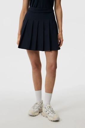 J.Lindeberg Women's ADINA Skirt - JL NAVY J.Lindeberg men's golf clothing