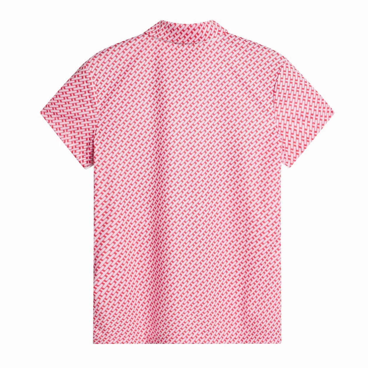 J.Lindeberg Women's CARA Print Polo - WHITE J.Lindeberg Men's Apparel