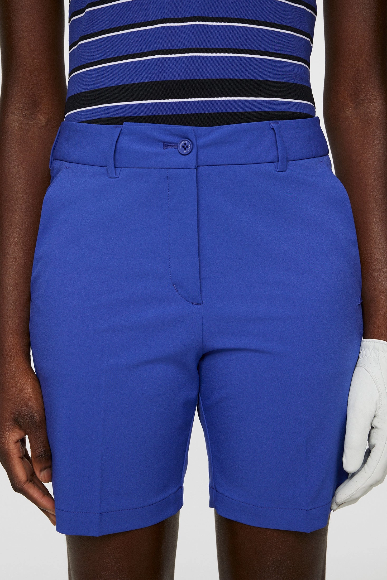 J.Lindeberg Women's Gwen Long Shorts - CLEMATIS BLUE J.Lindeberg Men's Apparel