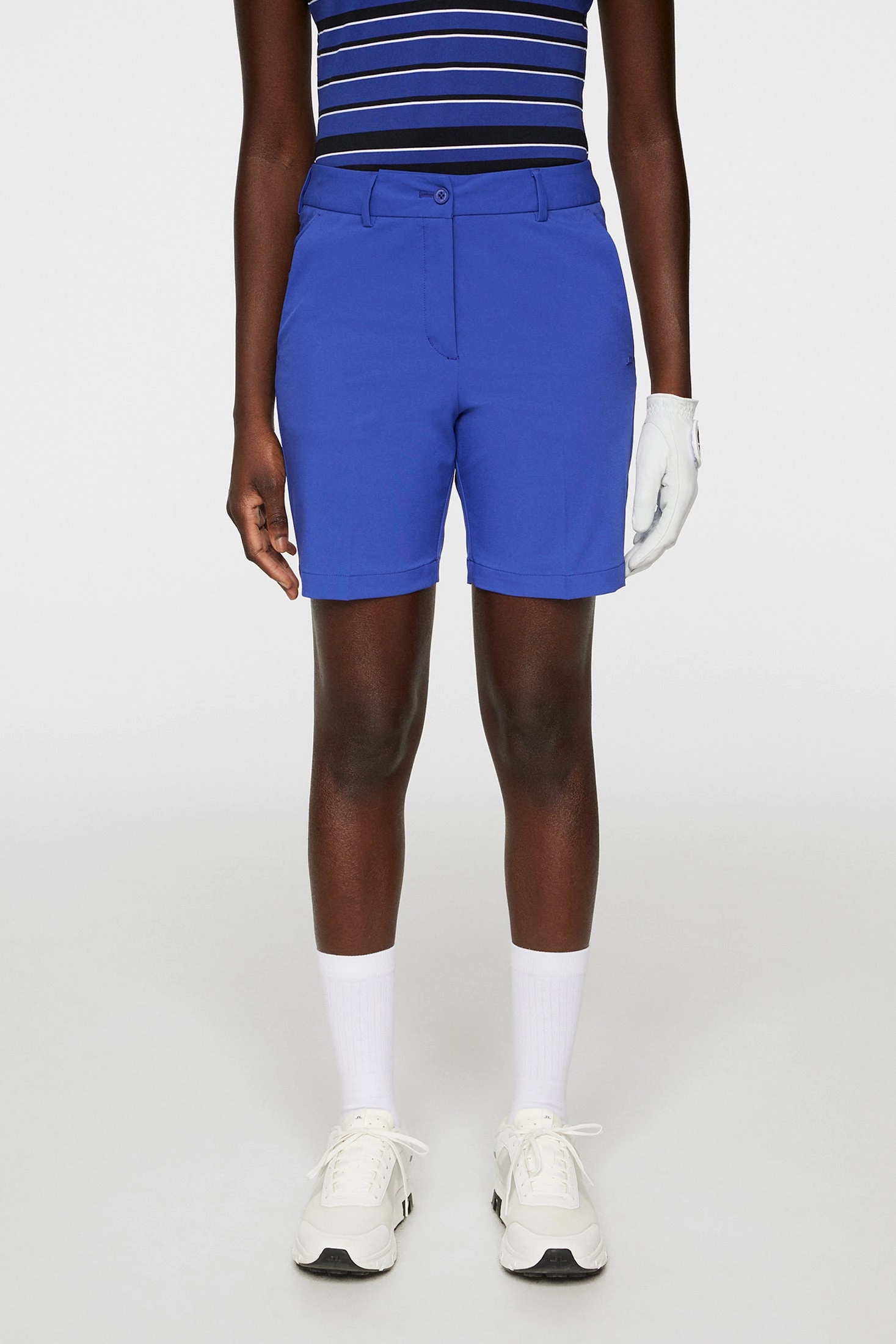 J.Lindeberg Women's Gwen Long Shorts - CLEMATIS BLUE J.Lindeberg Men's Apparel