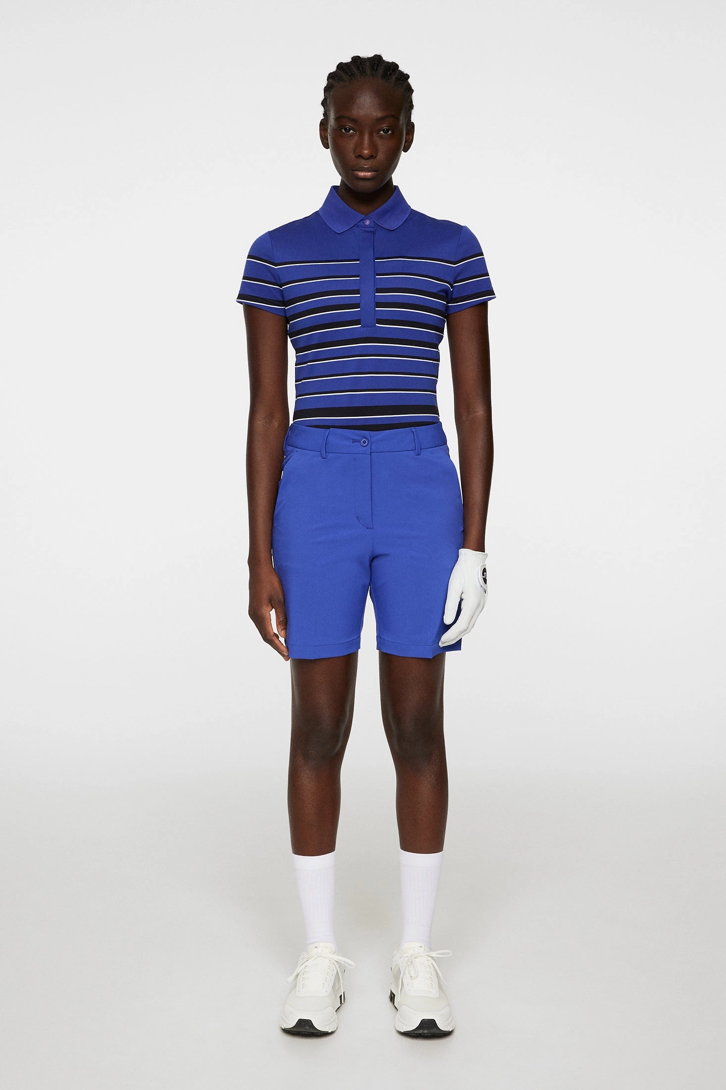 J.Lindeberg Women's Gwen Long Shorts - CLEMATIS BLUE J.Lindeberg Men's Apparel
