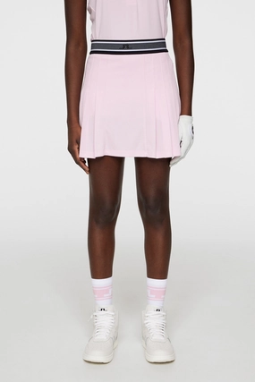 J.Lindeberg Women's HARLOW Skirt - NOSEGAY PINK J.Lindeberg men's golf clothing