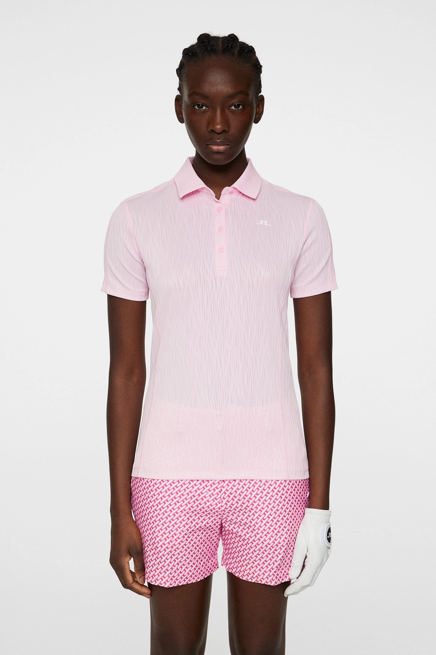 J.Lindeberg Women's IZARA Polo - NOSEGAY PINK J.Lindeberg Men's Apparel