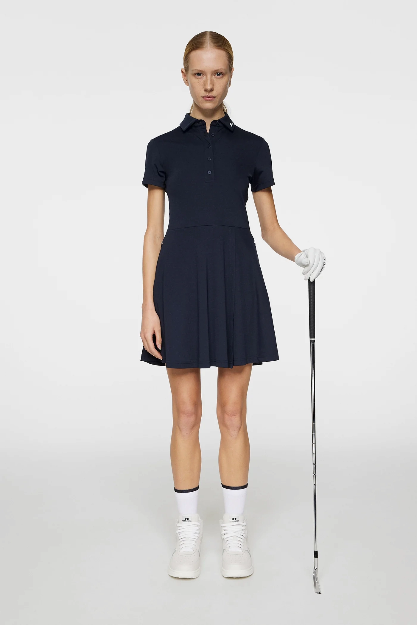 J.Lindeberg Women's JANNA Dress - JL NAVY J.Lindeberg Men's Apparel