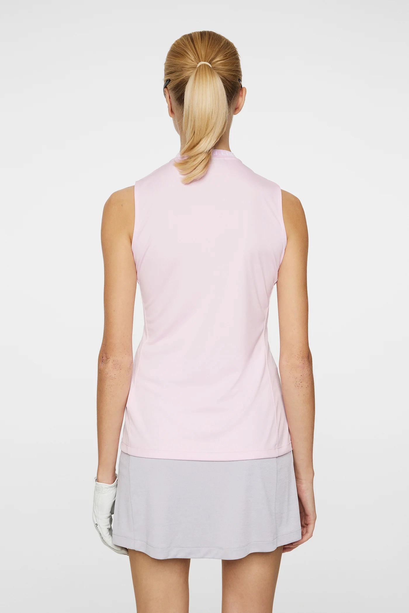 J.Lindeberg Women's LEYA Sleeveless Polo - NOSEGAY PINK J.Lindeberg Men's Apparel