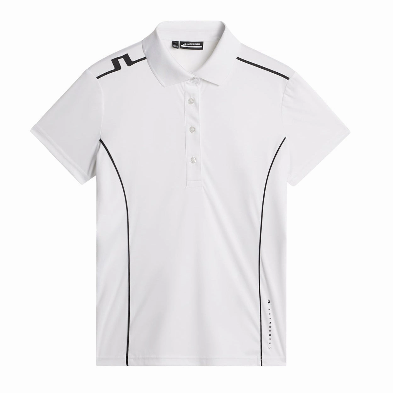 J.Lindeberg Women's LEYLA Polo - WHITE J.Lindeberg Men's Apparel