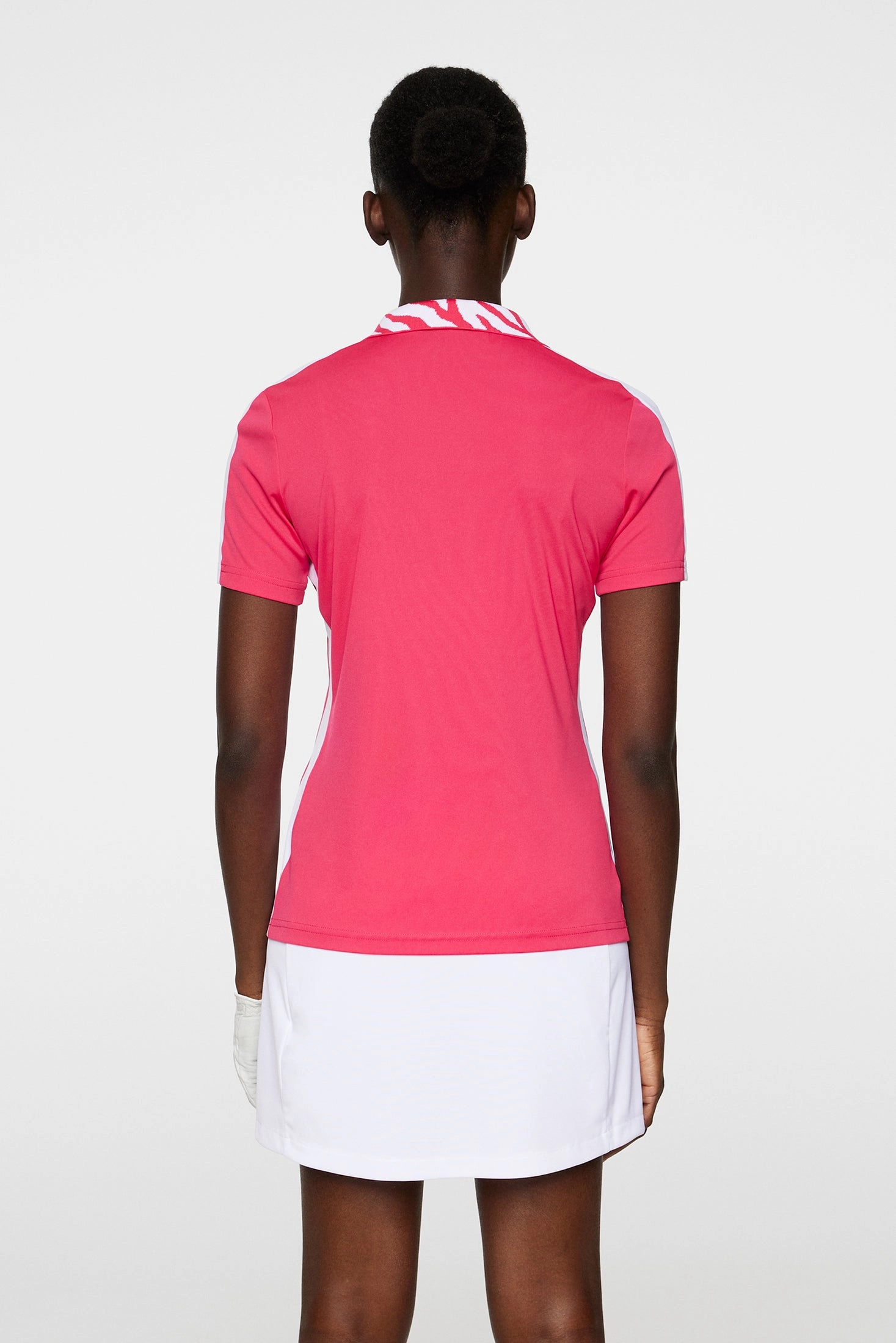 J.Lindeberg Women's PIP Polo - AZALEA J.Lindeberg Men's Apparel