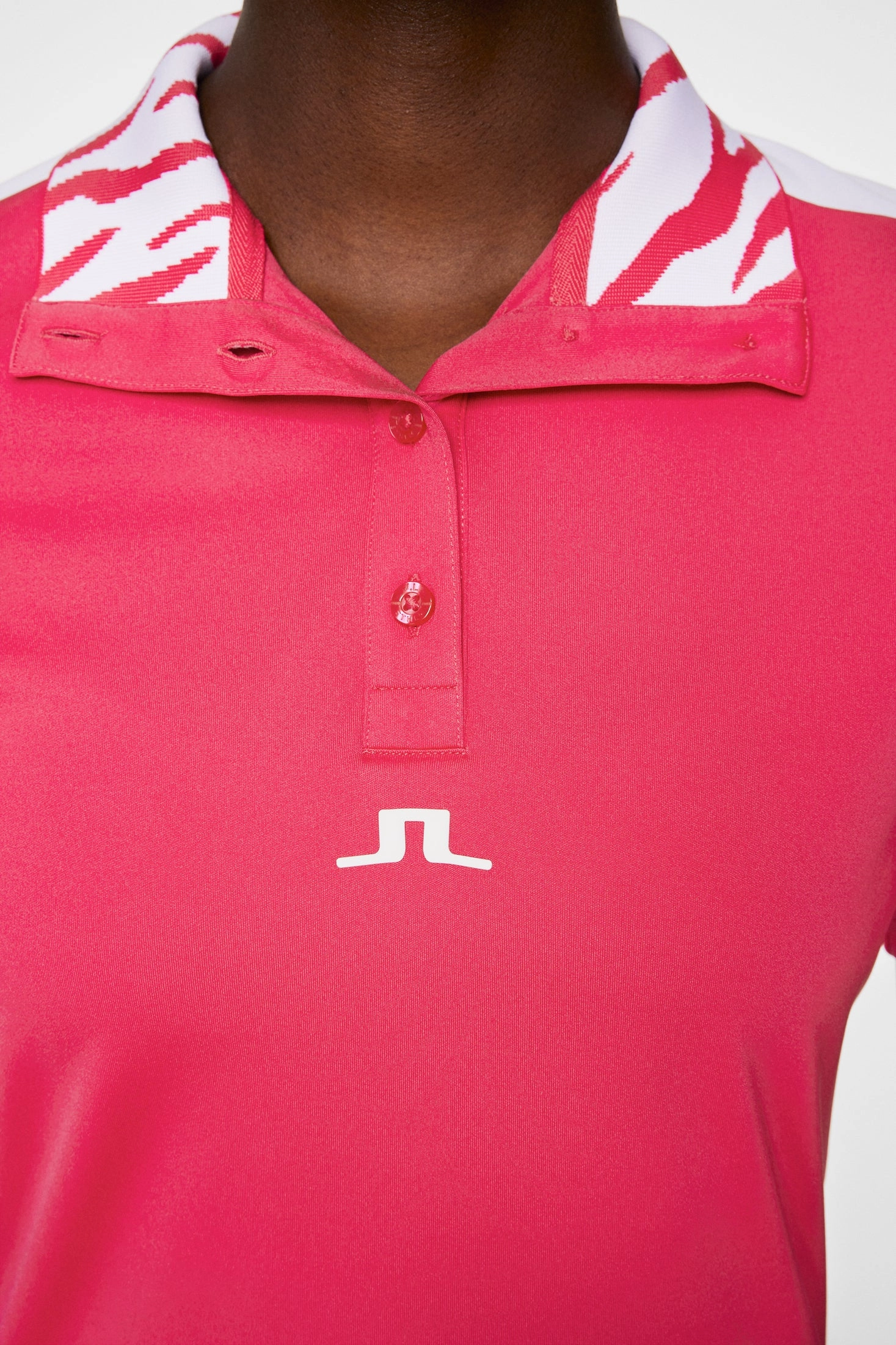 J.Lindeberg Women's PIP Polo - AZALEA J.Lindeberg Men's Apparel