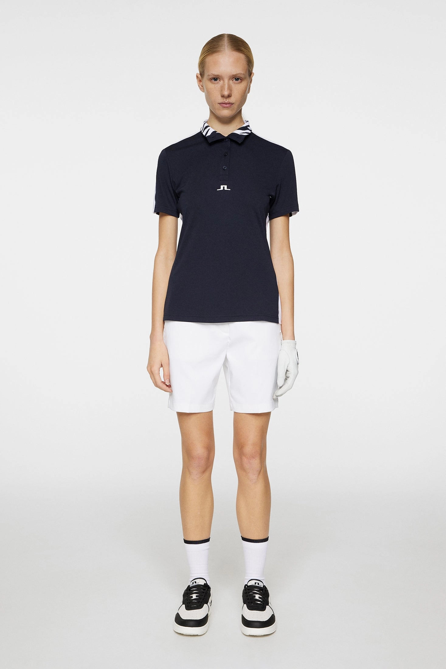 J.Lindeberg Women's PIP Polo - JL NAVY J.Lindeberg Men's Apparel