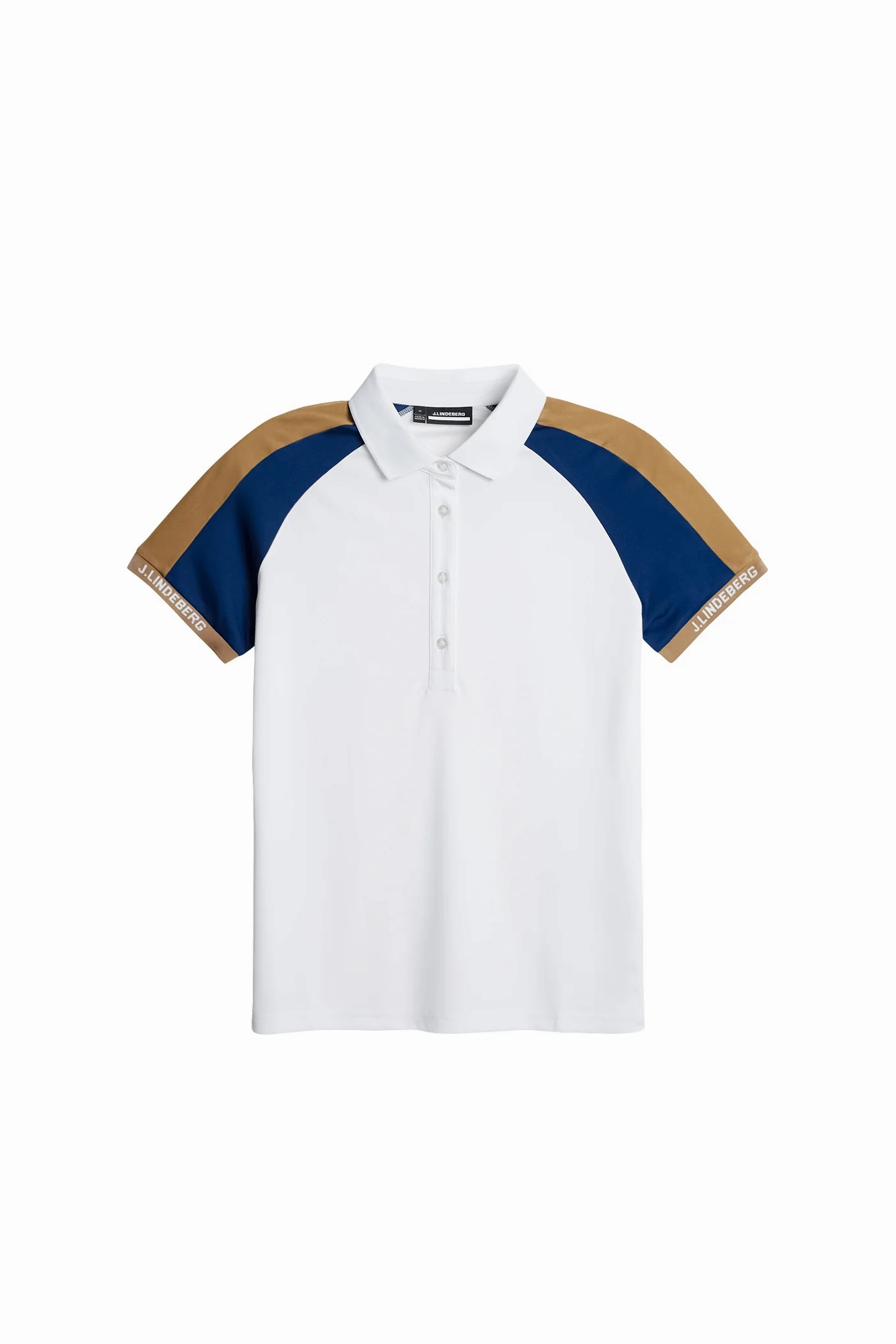 J.Lindeberg Women's PRIYA Polo - WHITE J.Lindeberg Men's Apparel