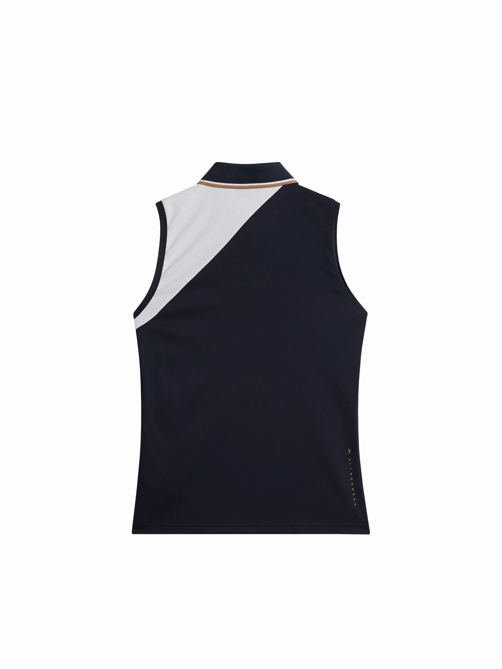J.Lindeberg Women's SWING Sleeveless Polo - JL NAVY J.Lindeberg Men's Apparel