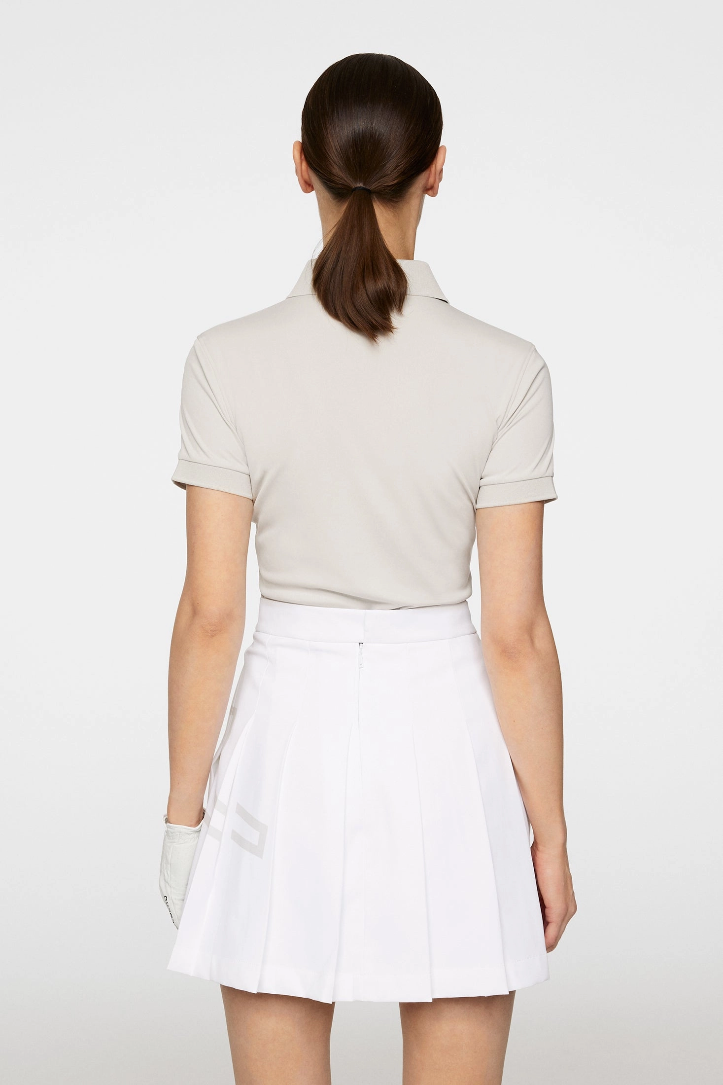 J.Lindeberg Women's TOUR TECH Polo - MOONBEAM J.Lindeberg Men's Apparel