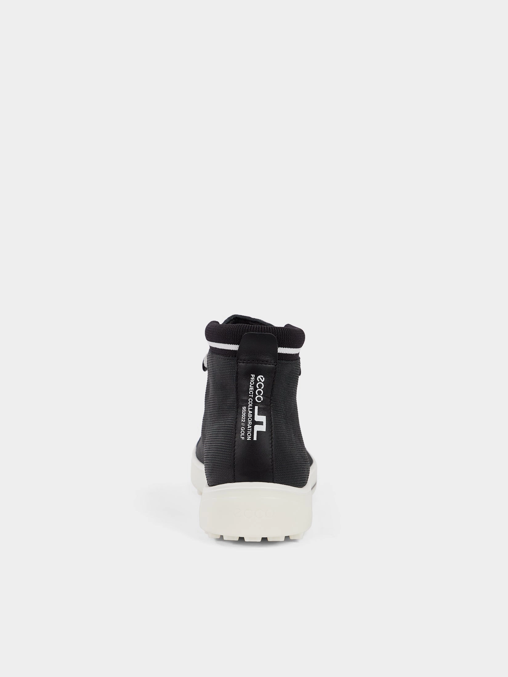 J.Lindeberg x Ecco Mens Tray High Top Golf Shoes - BLACK J.Lindeberg Men's Apparel