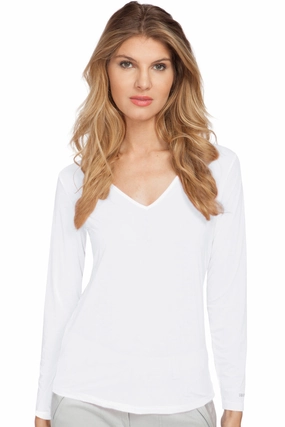 Jamie Sadock Sunsense SPF30 Layer Top Jamie Sadock women's golf fashion