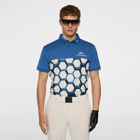 Jeffrey Tour Polo Causeway Moonbeam Black Premium J.Lindeberg menswear