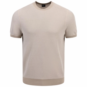 Jianfranco T-Shirt Open White Boss men's fashion and office attire