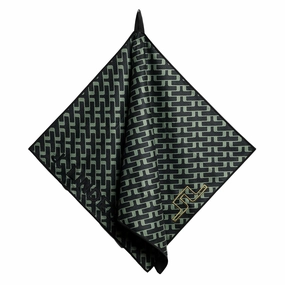 JL Printed Towel Tour Geo Olive Premium J.Lindeberg menswear