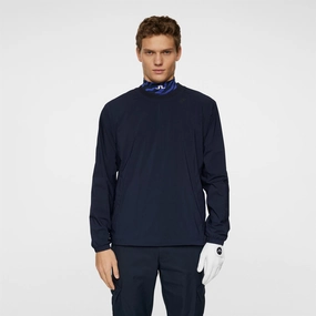 JL Pro Crew Neck Windbreaker Navy Premium J.Lindeberg menswear