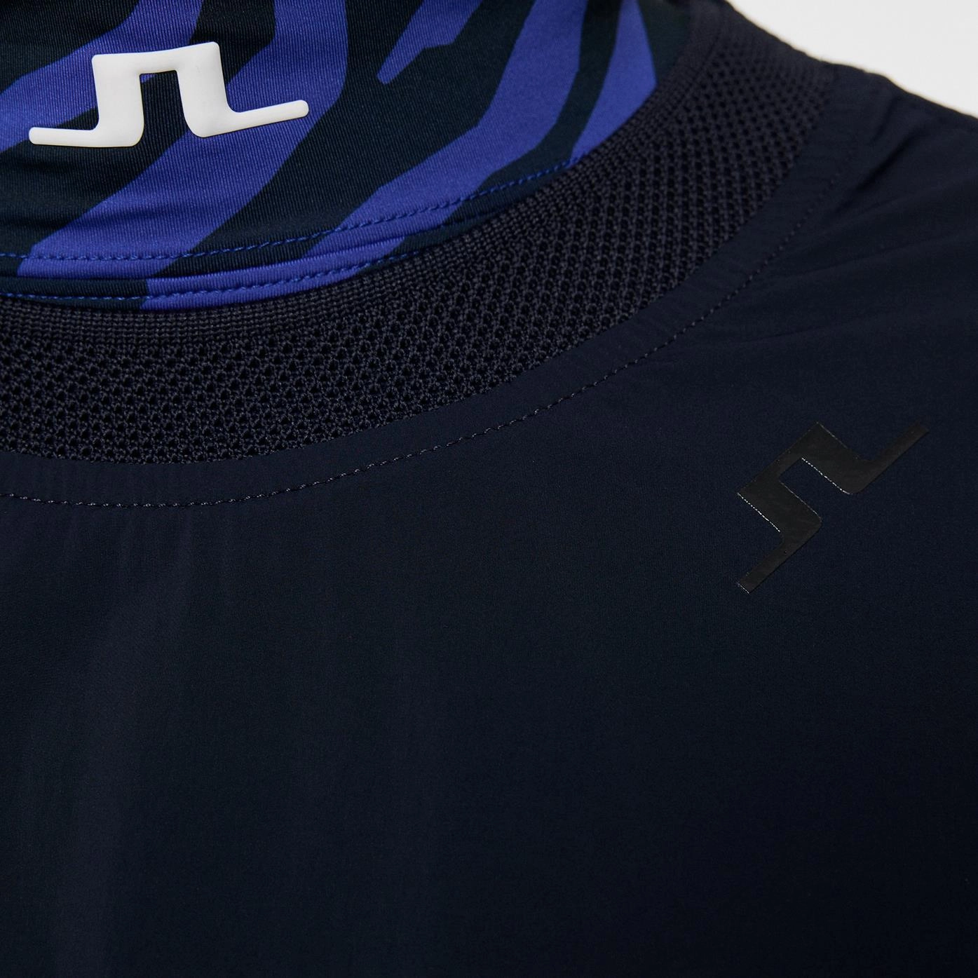 JL Pro Crew Neck Windbreaker Navy J.Lindeberg Golfwear for Men