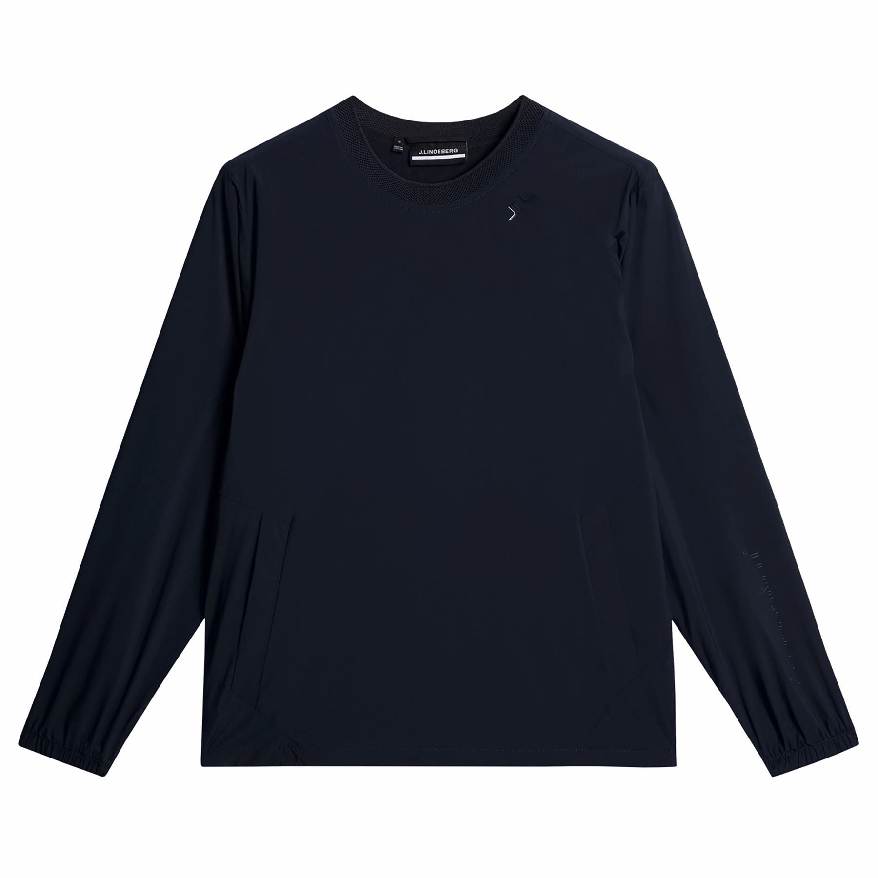 JL Pro Crew Neck Windbreaker Navy J.Lindeberg Golfwear for Men