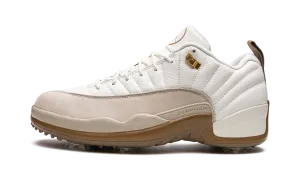 Jordan 12 Golf "Driftwood" Jordan golf stability shoes