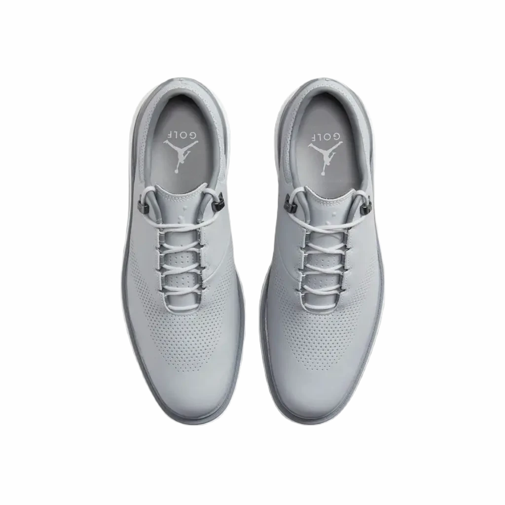 Jordan ADG 4 Men's Golf Shoes - Grey/White Men's Spikeless Golf Shoes
