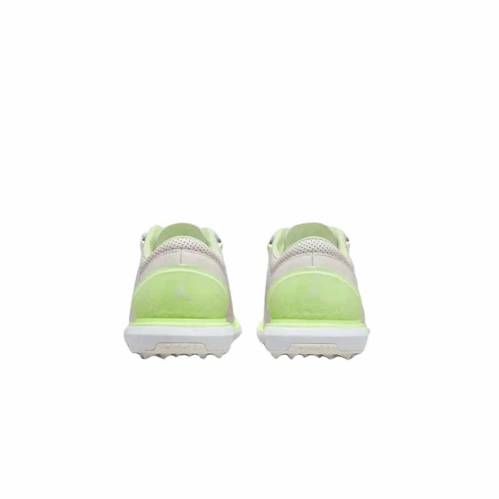 Jordan ADG 4 Men's Golf Shoes - White/Lime Men's Spikeless Golf Shoes