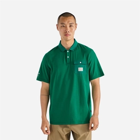 Jovis Solid Polo Kelly Green Malbon mens golf lifestyle wear