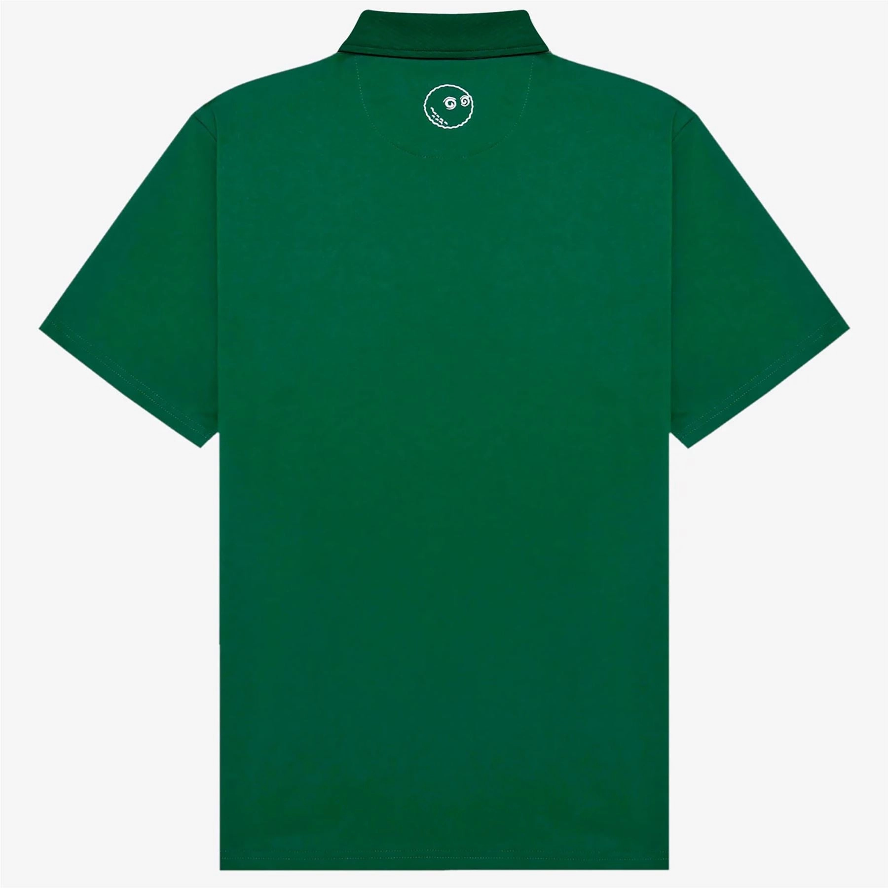 Jovis Solid Polo Kelly Green Malbon Men's Golf Lifestyle Wear