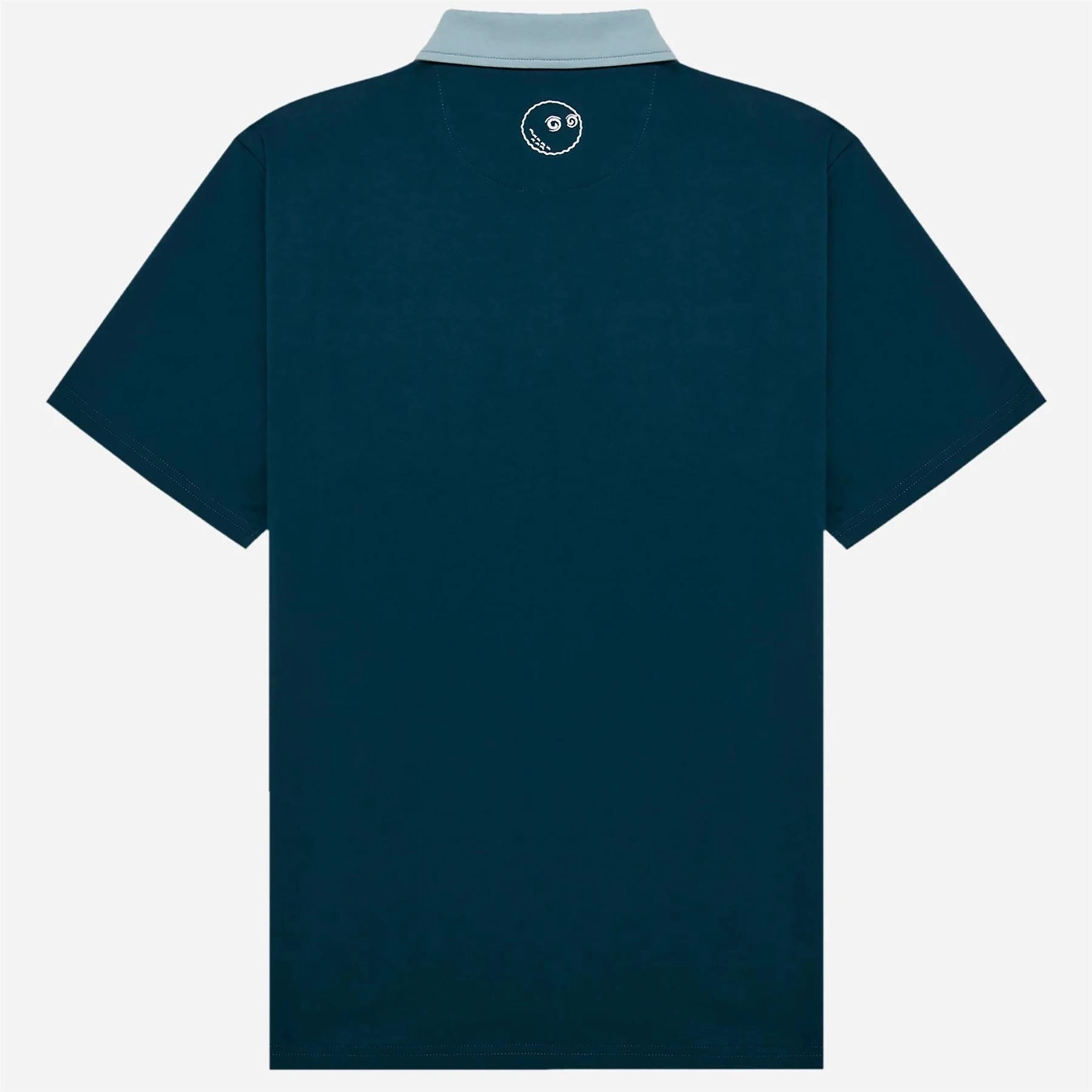 Jovis Solid Polo Ocean Malbon Men's Golf Lifestyle Wear