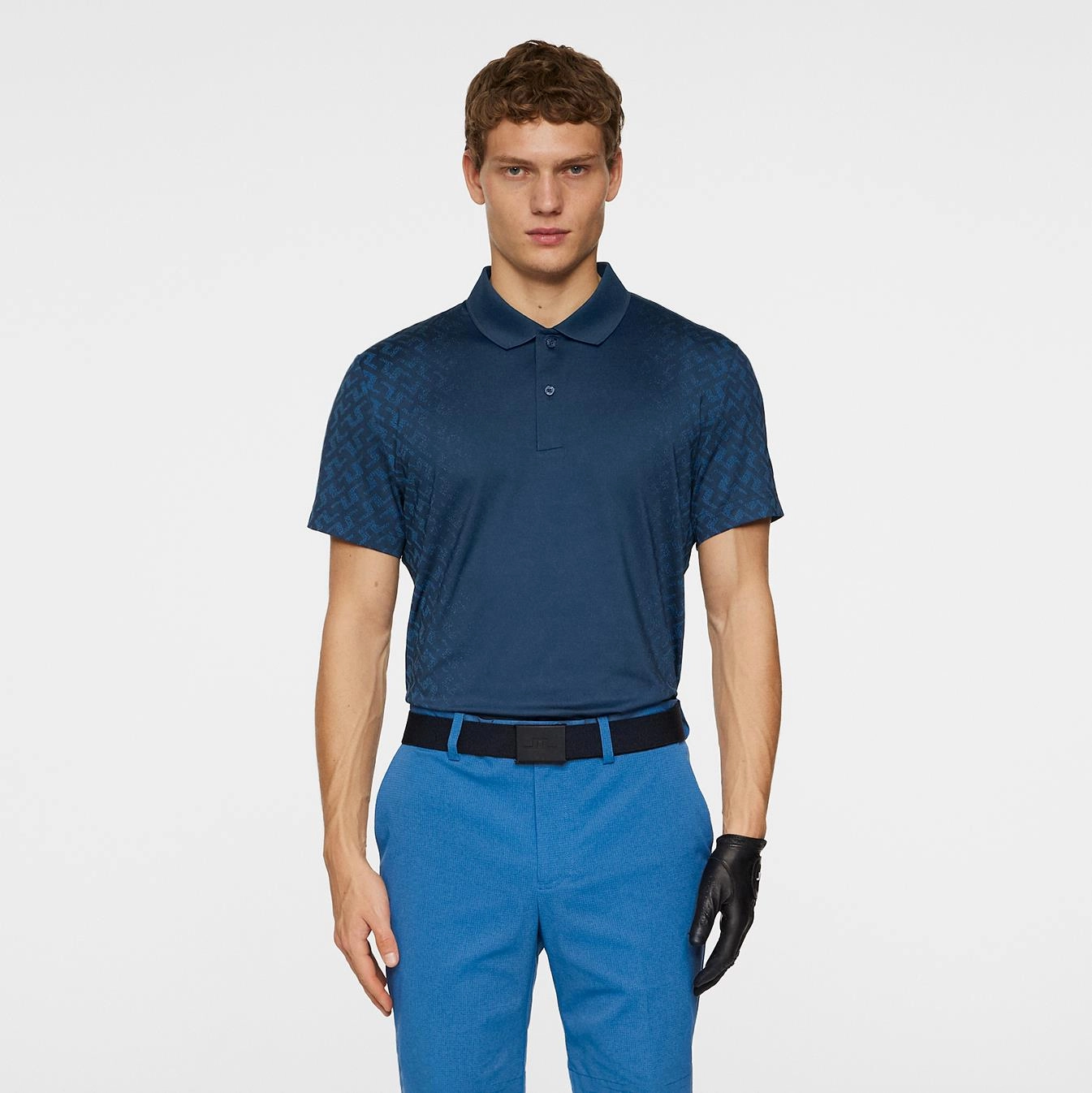 Kalle Polo JL Navy J.Lindeberg Golfwear for Men
