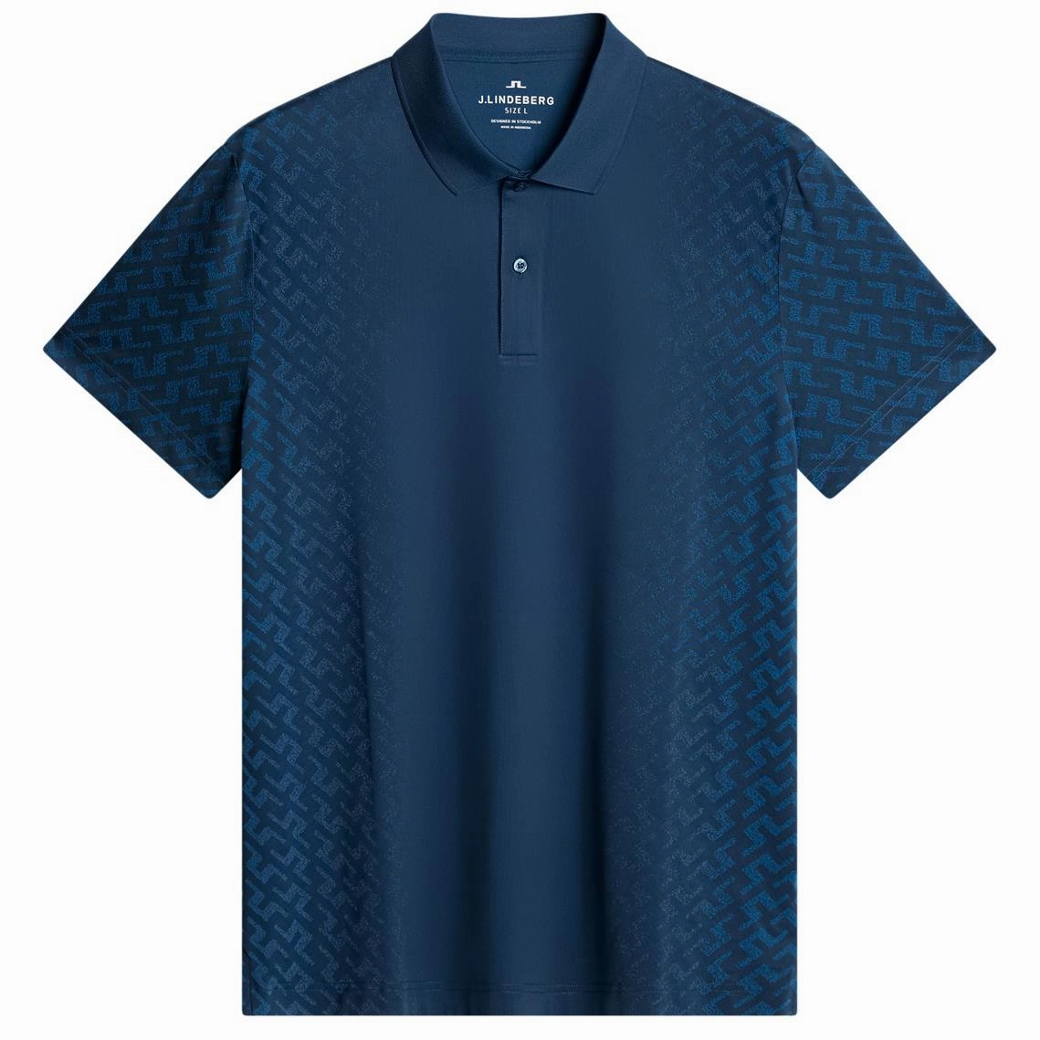 Kalle Polo JL Navy J.Lindeberg Golfwear for Men