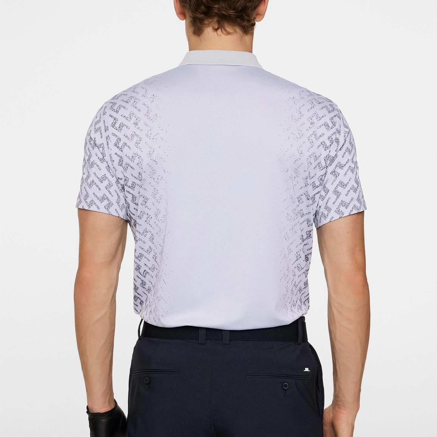Kalle Polo Light Grey J.Lindeberg Golfwear for Men