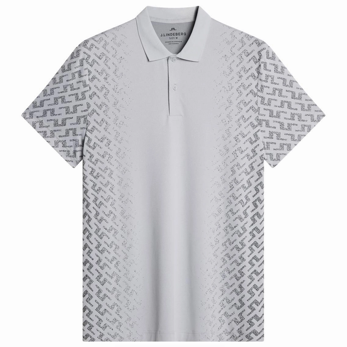 Kalle Polo Light Grey J.Lindeberg Golfwear for Men