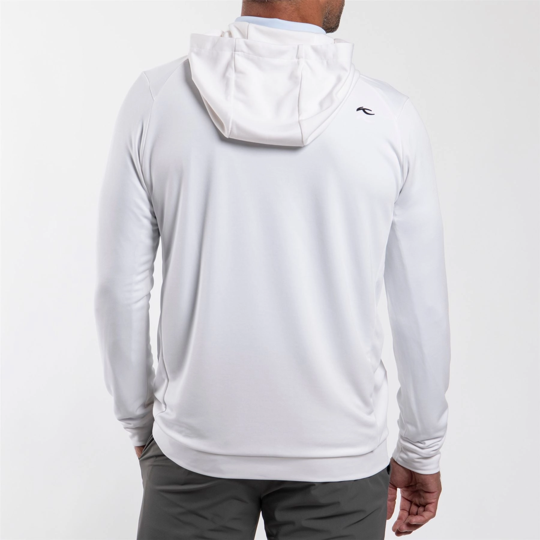 Kallen Hoodie White KJUS Men's Performance Clothing