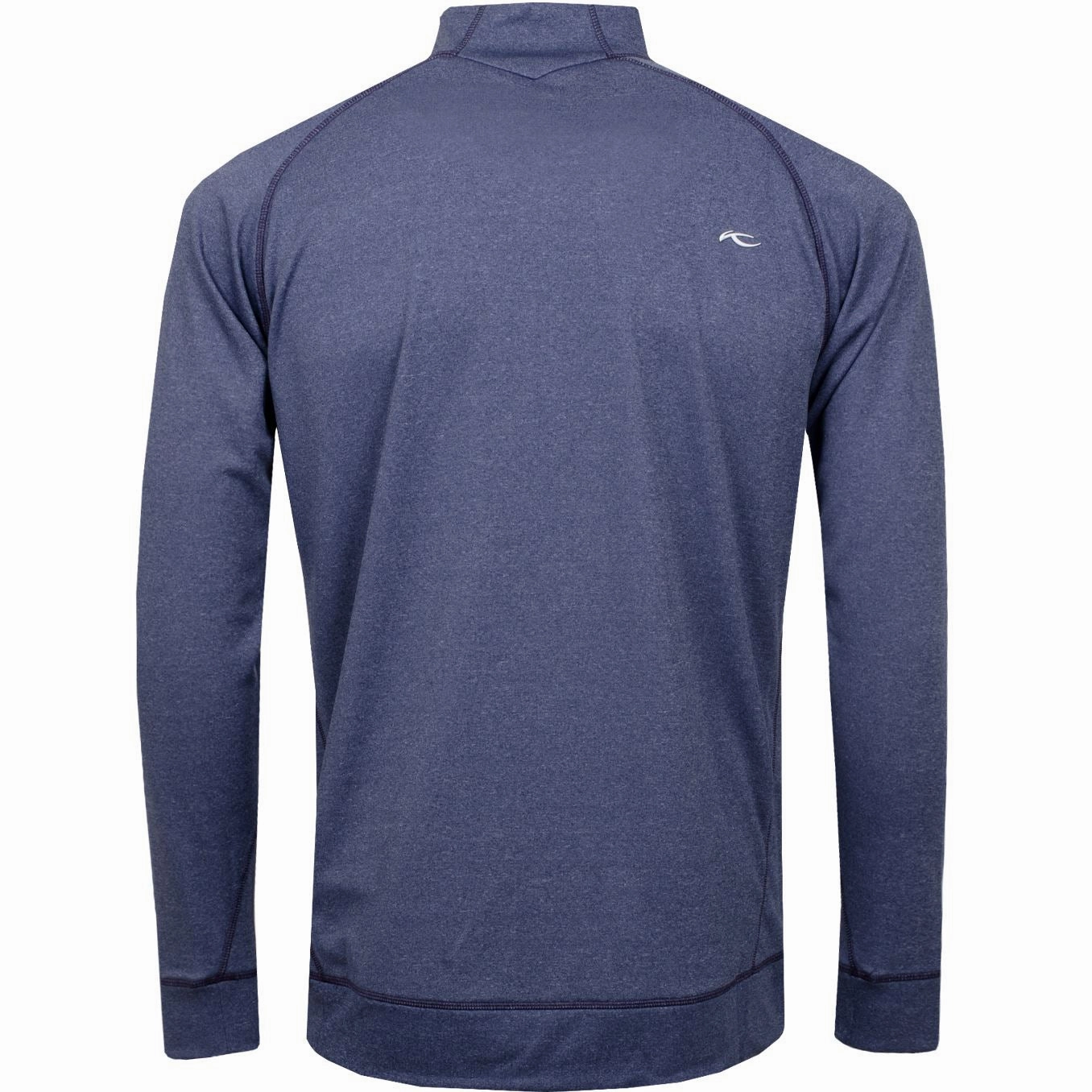 Keano Half Zip Regular Fit Mid Layer Atlanta Blue Melange KJUS Men's Performance Clothing