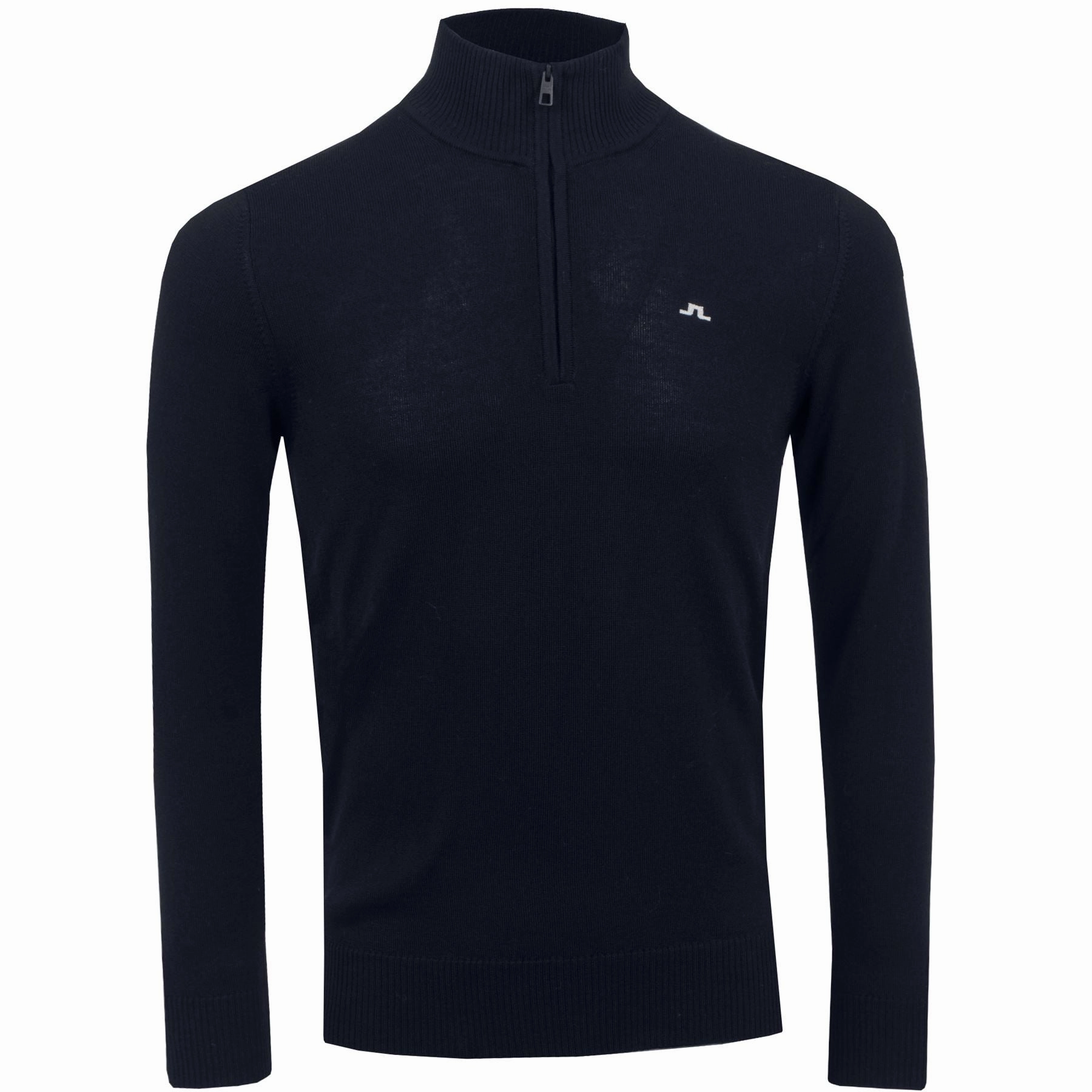 Kian Zipped Golf Sweater JL Navy J.Lindeberg Golfwear for Men