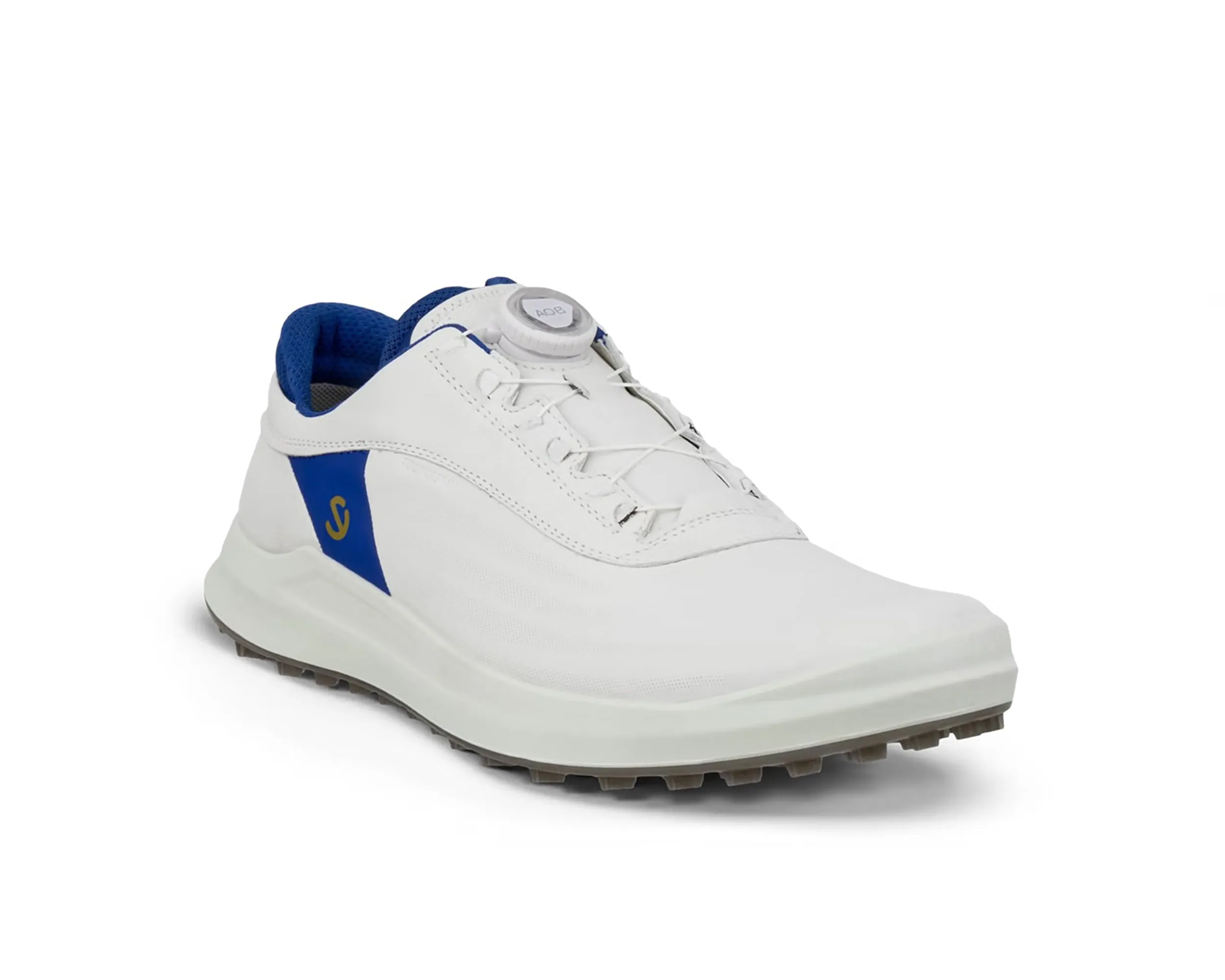 Men`s Golf Core Leather Golf Shoe Cushioned Sole Shoes, Gym-Ready Footwear, Minimal Walking Shoes