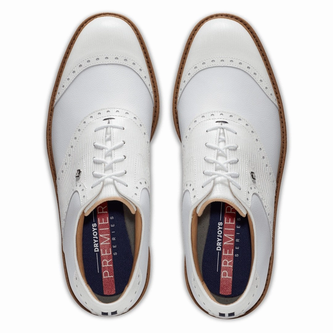 Flexible Sneakers FootJoy Premiere Series Wilcox Golf Shoes 54322 Wide Toe Box Shoes