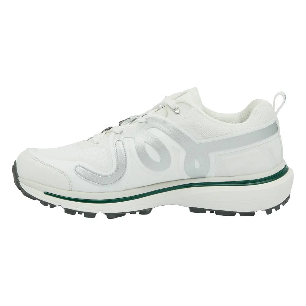 Malbon Trail Spikeless Golf Shoes White - FW24 Men On-The-Go Shoes, Speed Lace Sneakers