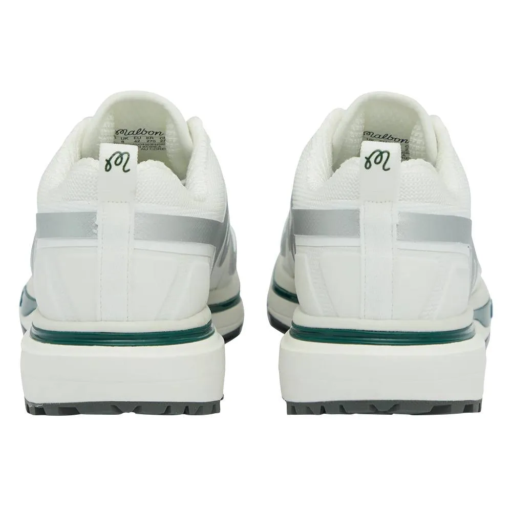 Malbon Trail Spikeless Golf Shoes White - FW24 Men Urban Casual Shoes, Cozy House Slippers, Casual Sneakers